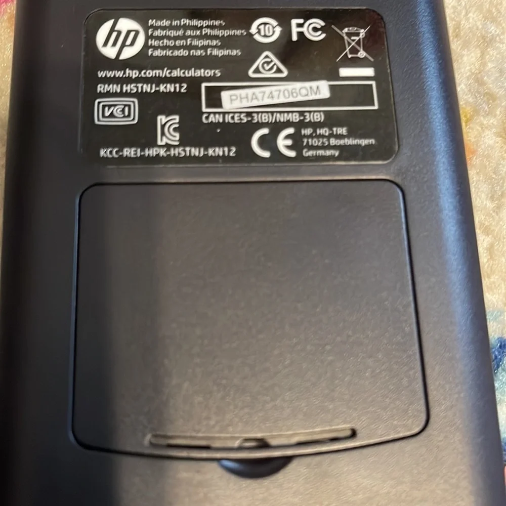 HP Financial Calculator 10b11+